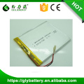 Batterie rechargeable de polymère de la capacité 387695 3.7v Li de 2950mah